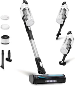 LEVOIT Cordless Vacuum Cleaner, Stick Vac with Tangle-Resistant Design, Up to 50 Minutes, Powerful Suction, Rechargeable, Lightweight, and Versatile for Carpet, Hard Floor, Pet Hair, LVAC-200